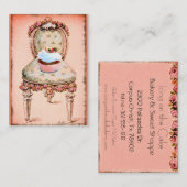 Visite Pink Cupcake Bakou Carte de profil professionnelle (Devant / Derrière)