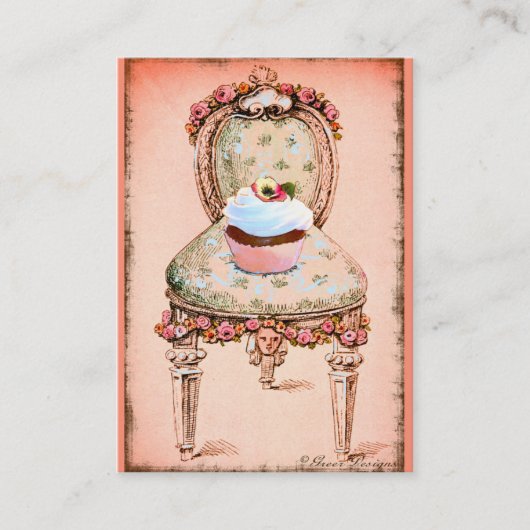 Visite Pink Cupcake Bakou Carte de profil professionnelle (Devant)