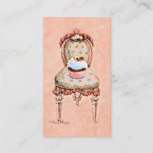 Visite Pink Cupcake Bakou Carte de profil professionnelle (Devant)