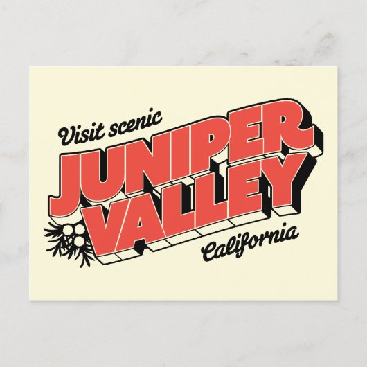 "Visite Pittoresque Juniper Valley" - Carte postal (Devant)