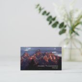 Visite Pourpre de carte de Tetons d'affaires (Debout devant)