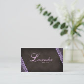 Visite Pourpre de salon de clou de dentelle de carte de (Debout devant)