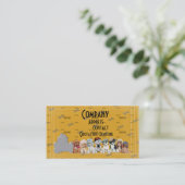 Visite poursuit la carte de société d'assurance-vie (Debout devant)