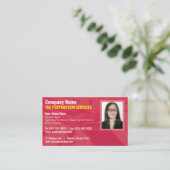 Visite Préparation de la taxe (préparation) Carte de visi (Debout devant)