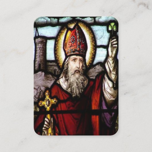Visite Prière st patrick Pour La Carte De Prière Fidèle (Devant)