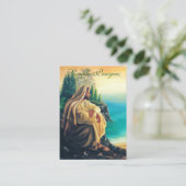 Visite Prières simples - Carte de prière (plat) (Debout devant)