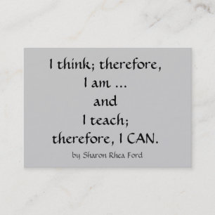 Visite Profil de l'enseignant/de l'éducation - Carte de v