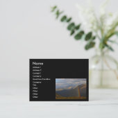 Visite profil ou carte de visite, arc-en-ciel (Debout devant)