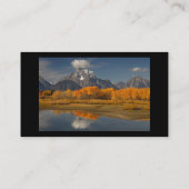 Visite profil ou carte de visite, courbure d'oxbow (Dos)