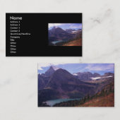 Visite profil ou carte de visite, paysage (Devant / Derrière)