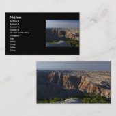 Visite profil ou carte de visite, paysage (Devant / Derrière)