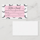 Visite Prolongation de la laisse Artistes Référence Carte (Devant / Derrière)