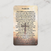 Visite Psaume 23 Carte de prière en croix illuminée (Devant)