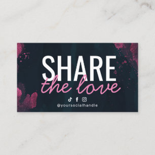 Visite Purple Pink Partager La Carte De Référence D'Amo