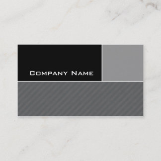 Visite Rayures modernes de gris de construction de carte