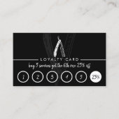 Visite Razor Barber Coiffure Coiffeur Carte de Fidélité (Devant)