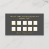 Visite Reflexologue Podiatriste Pedicure carte de fidélit (Dos)