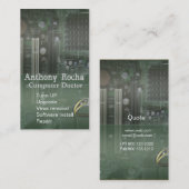 Visite Réparation de technologie d'ordinateur de carte (Devant / Derrière)