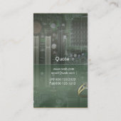 Visite Réparation de technologie d'ordinateur de carte (Dos)