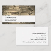 Visite Réparation informatique de la carte Faux Metal (Devant / Derrière)