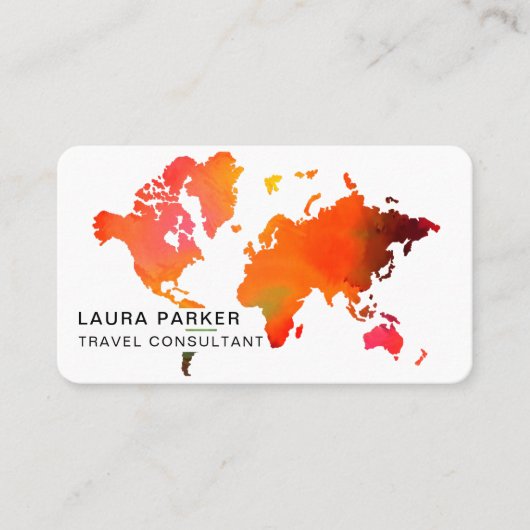 Visite Réservation de tourisme de carte du monde (Devant)