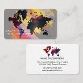 Visite Réservation de tourisme de carte du monde (Devant / Derrière)