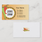 Visite Restaurant de Mexicain de modèle de carte de (Devant / Derrière)