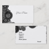 Visite Rétro carte de profil de conception (Devant / Derrière)