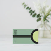 Visite Rétro carte de profil de /Networking d'affaires (Debout devant)