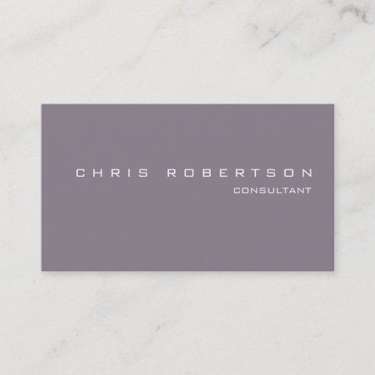 Visite Rocket moderne Metallic Grey Charmant Carte de vis (Devant)