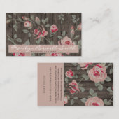 Visite Roses roses roses rustiques élégantes sur Carte de (Devant / Derrière)