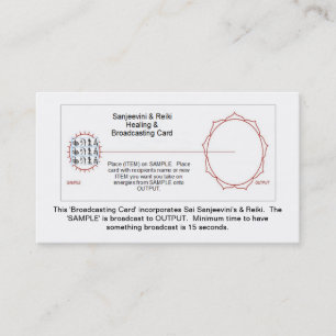 Visite Sai Sanjeevini et carte de Reiki
