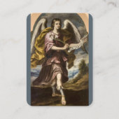 Visite Saint Gabriel la carte de prière Archangel (Devant)