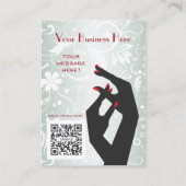 Visite Salon 2015 de clou de calendrier de carte de (Dos)