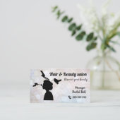 Visite Salon de beauté et de coiffure Beau Carte de visit (Debout devant)