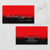 Visite Script du gestionnaire d'événements Carte de visit (Devant / Derrière)