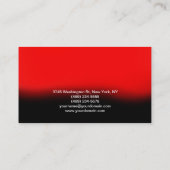 Visite Script du gestionnaire d'événements Carte de visit (Dos)