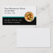 Visite Seood Chinese Restaurant Modèle de carte d'affaire (Devant / Derrière)