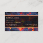 Visite Service de chauffage professionnel - Carte de visi (Dos)