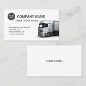 Visite Service d'expédition de camion simple carte modern (Devant / Derrière)