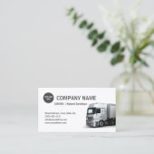 Visite Service d'expédition de camion simple carte modern (Debout devant)