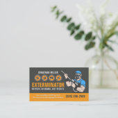 Visite Services de lutte antiparasitaire - Carte de visit (Debout devant)