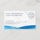Visite Services de nettoyage Lave-pression Carte de visit (Dos)