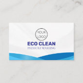 Visite Services de nettoyage Lave-pression Carte de visit (Devant)