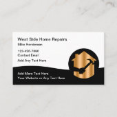 Visite Services résidentiels classiques Design Carte de v (Devant)