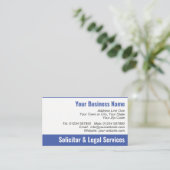 Visite Solliciteur & Services juridiques Code QR Carte de (Debout devant)