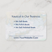 Visite Son de l'île Fisher Authentic Carte nautique (Dos)