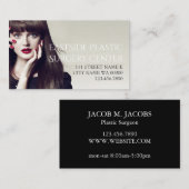 Visite Spa Médicale de chirurgie plastique Carte de visit (Devant / Derrière)