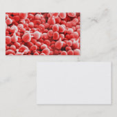 Visite Spores botaniques - arrière - plan rose de carte (Devant / Derrière)