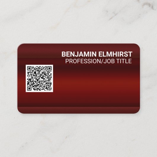 Visite Style de carte de crédit professionnelle d'entrepr (Devant)